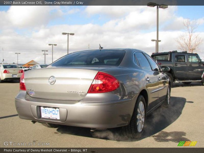 Stone Gray Metallic / Gray 2007 Buick LaCrosse CXS