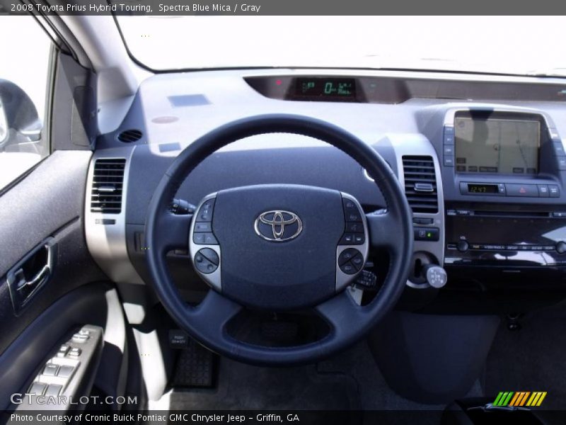 Spectra Blue Mica / Gray 2008 Toyota Prius Hybrid Touring