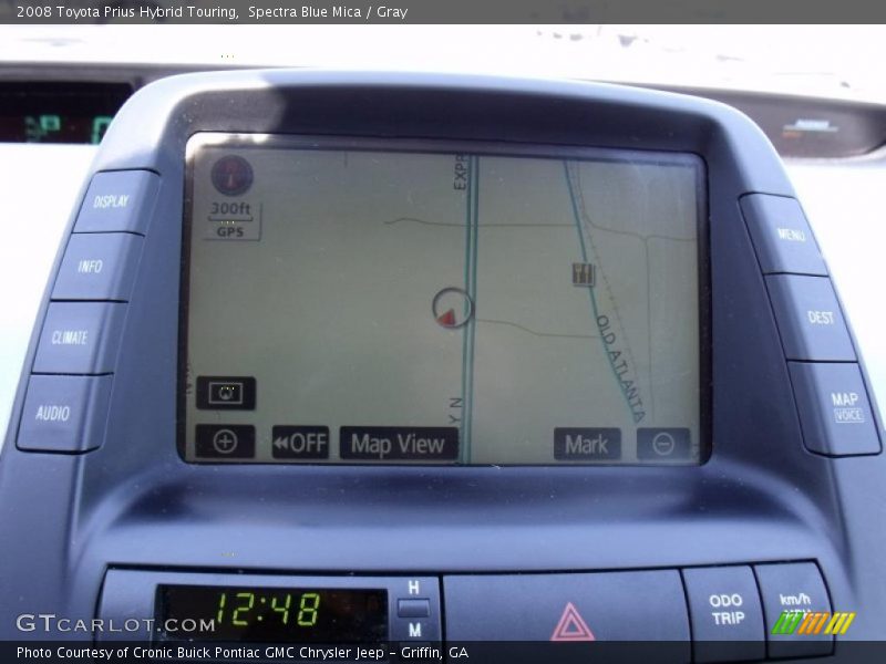 Spectra Blue Mica / Gray 2008 Toyota Prius Hybrid Touring