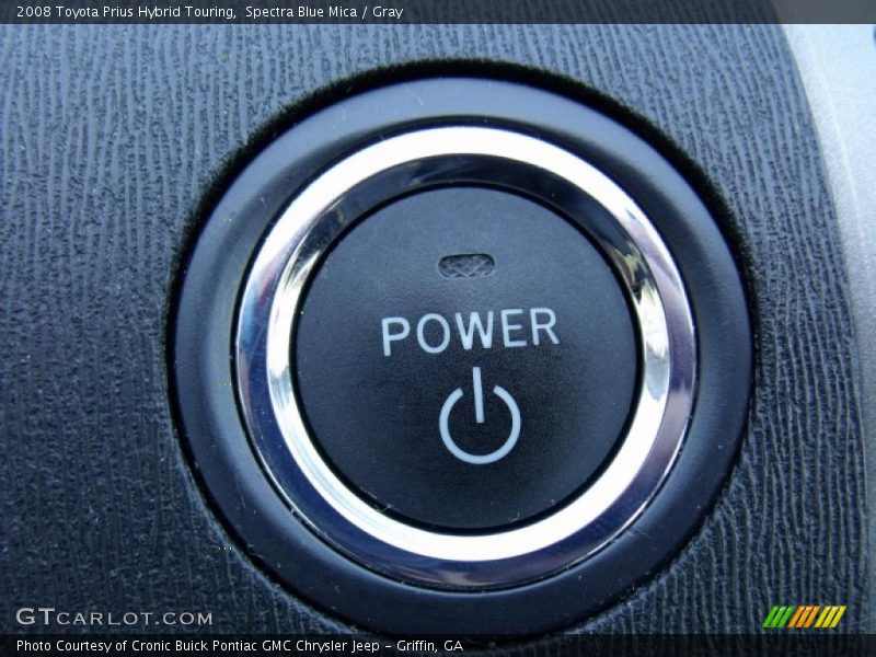 Spectra Blue Mica / Gray 2008 Toyota Prius Hybrid Touring