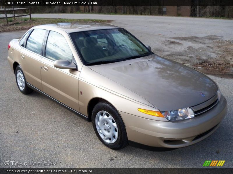 Medium Gold / Tan 2001 Saturn L Series L200 Sedan