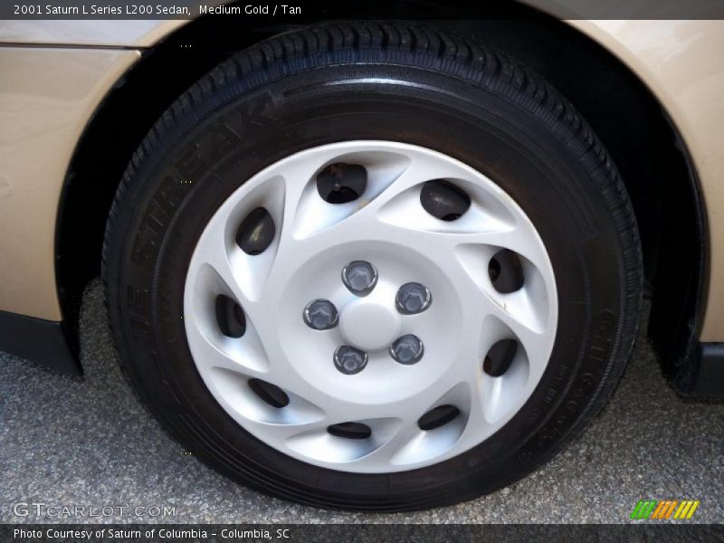 Medium Gold / Tan 2001 Saturn L Series L200 Sedan