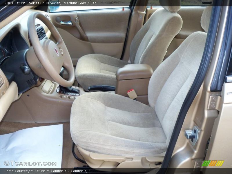 Medium Gold / Tan 2001 Saturn L Series L200 Sedan