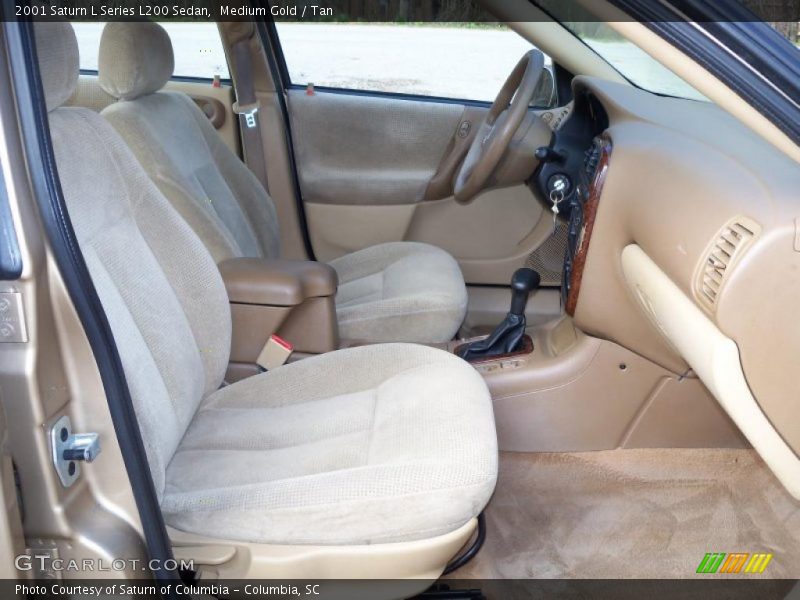 Medium Gold / Tan 2001 Saturn L Series L200 Sedan