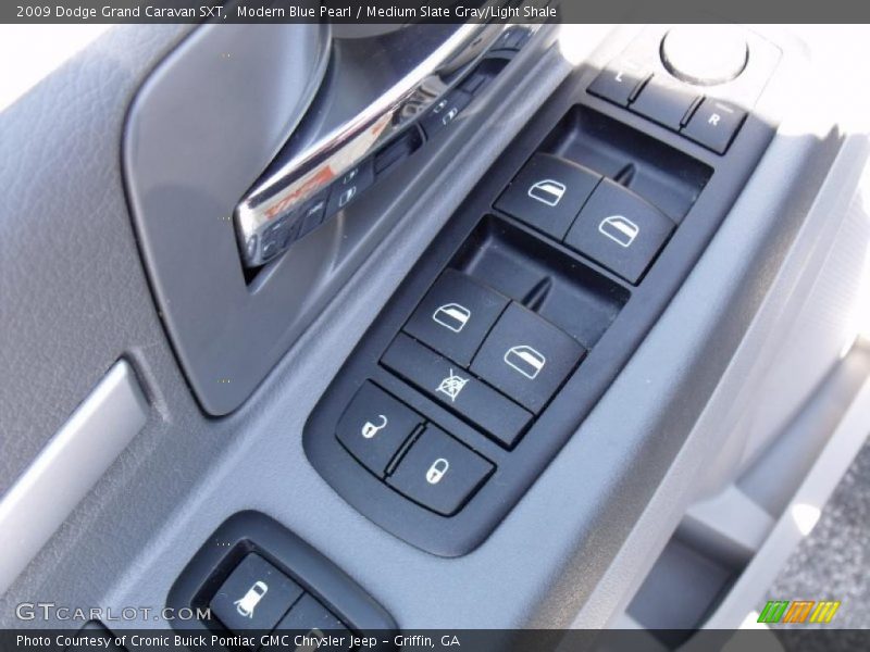 Modern Blue Pearl / Medium Slate Gray/Light Shale 2009 Dodge Grand Caravan SXT