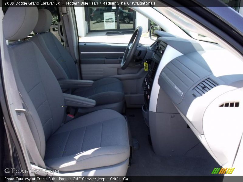 Modern Blue Pearl / Medium Slate Gray/Light Shale 2009 Dodge Grand Caravan SXT