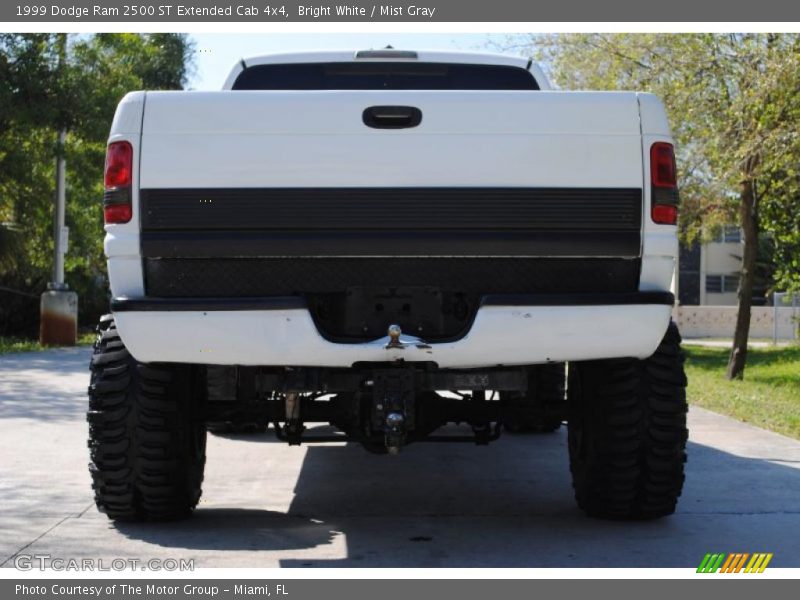 Bright White / Mist Gray 1999 Dodge Ram 2500 ST Extended Cab 4x4