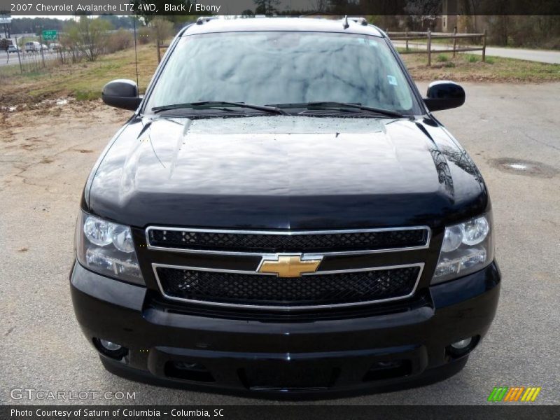 Black / Ebony 2007 Chevrolet Avalanche LTZ 4WD
