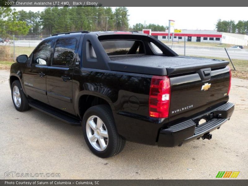 Black / Ebony 2007 Chevrolet Avalanche LTZ 4WD