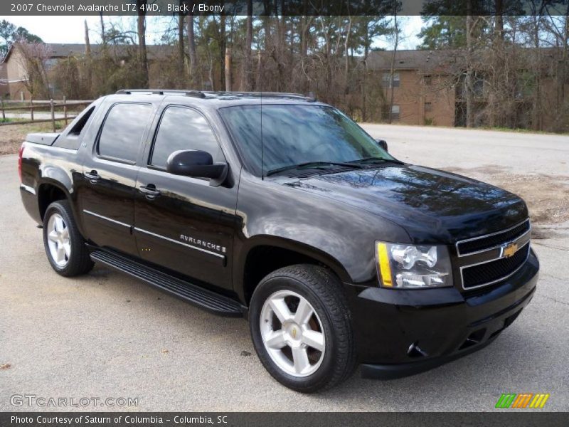 Black / Ebony 2007 Chevrolet Avalanche LTZ 4WD