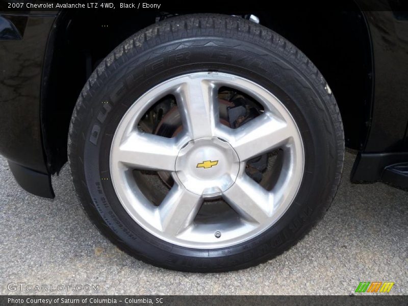 Black / Ebony 2007 Chevrolet Avalanche LTZ 4WD