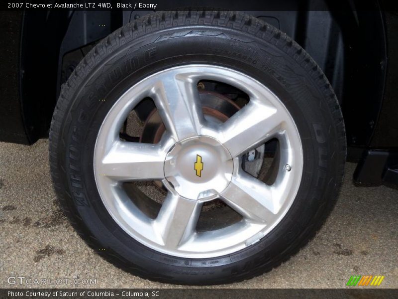 Black / Ebony 2007 Chevrolet Avalanche LTZ 4WD