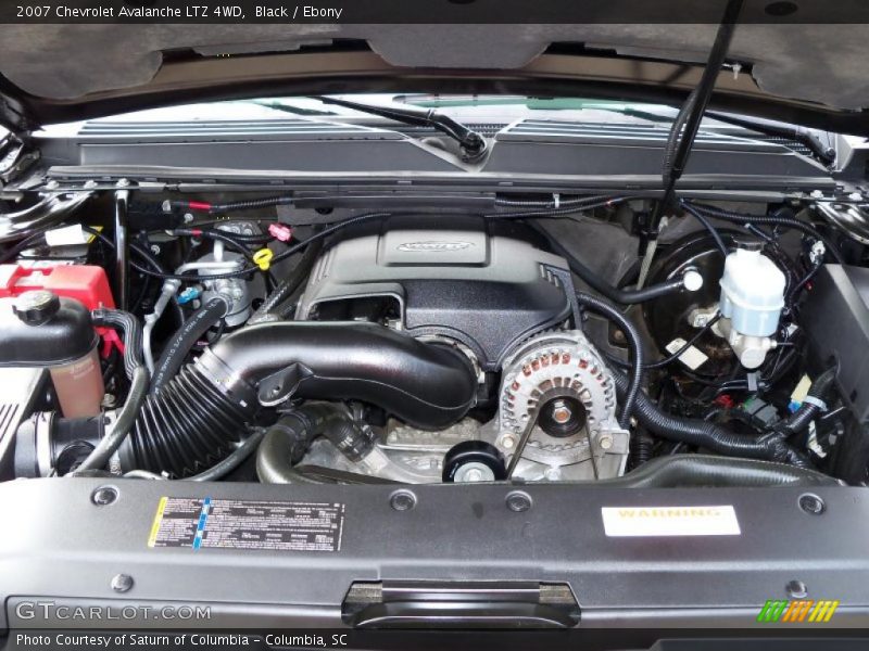 Black / Ebony 2007 Chevrolet Avalanche LTZ 4WD