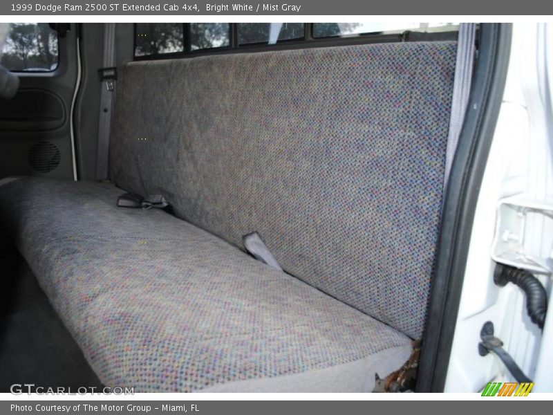 Bright White / Mist Gray 1999 Dodge Ram 2500 ST Extended Cab 4x4