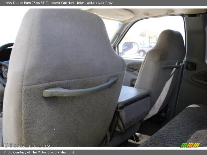Bright White / Mist Gray 1999 Dodge Ram 2500 ST Extended Cab 4x4