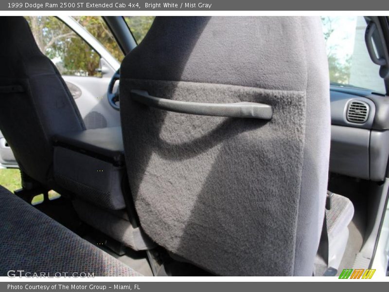 Bright White / Mist Gray 1999 Dodge Ram 2500 ST Extended Cab 4x4