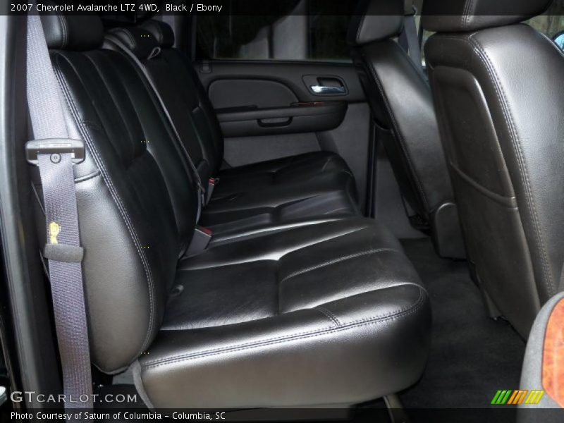 Black / Ebony 2007 Chevrolet Avalanche LTZ 4WD