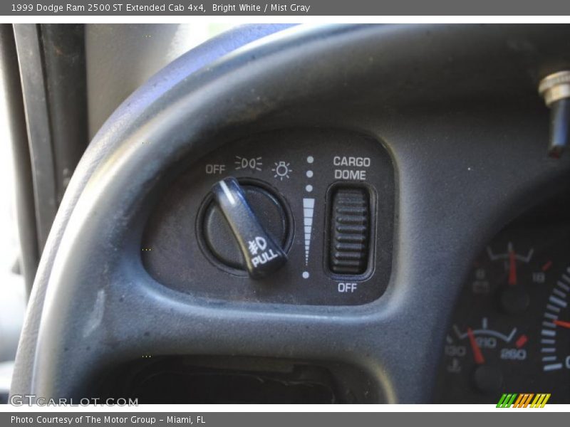 Bright White / Mist Gray 1999 Dodge Ram 2500 ST Extended Cab 4x4