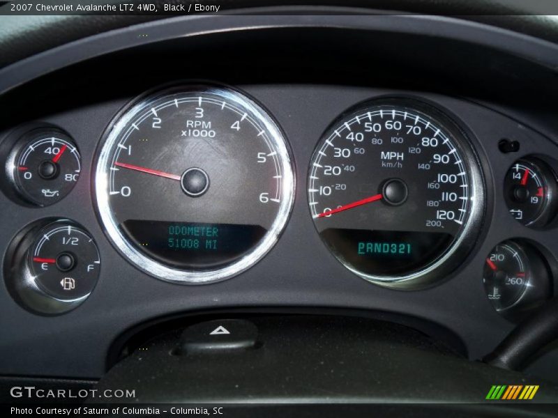 Black / Ebony 2007 Chevrolet Avalanche LTZ 4WD