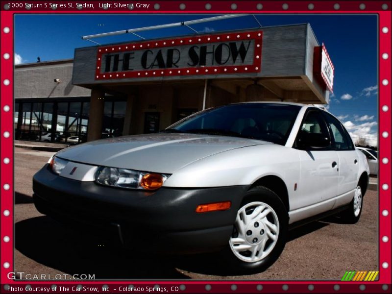 Light Silver / Gray 2000 Saturn S Series SL Sedan