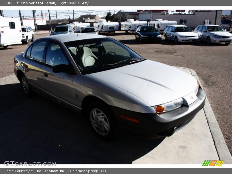 Light Silver / Gray 2000 Saturn S Series SL Sedan