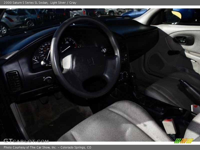 Light Silver / Gray 2000 Saturn S Series SL Sedan