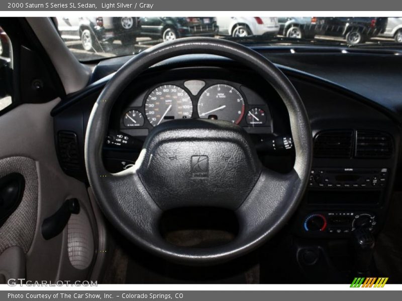 Light Silver / Gray 2000 Saturn S Series SL Sedan