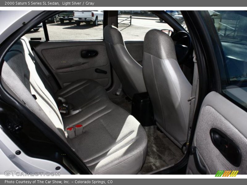 Light Silver / Gray 2000 Saturn S Series SL Sedan