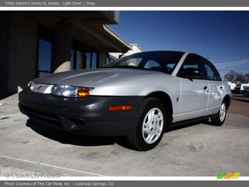 Light Silver / Gray 2000 Saturn S Series SL Sedan