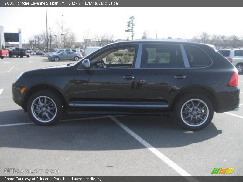 Black / Havanna/Sand Beige 2006 Porsche Cayenne S Titanium