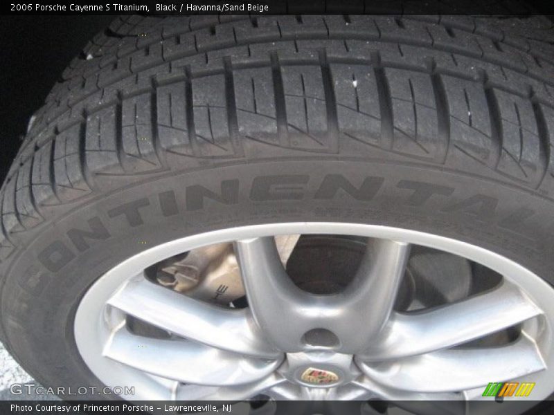 Black / Havanna/Sand Beige 2006 Porsche Cayenne S Titanium