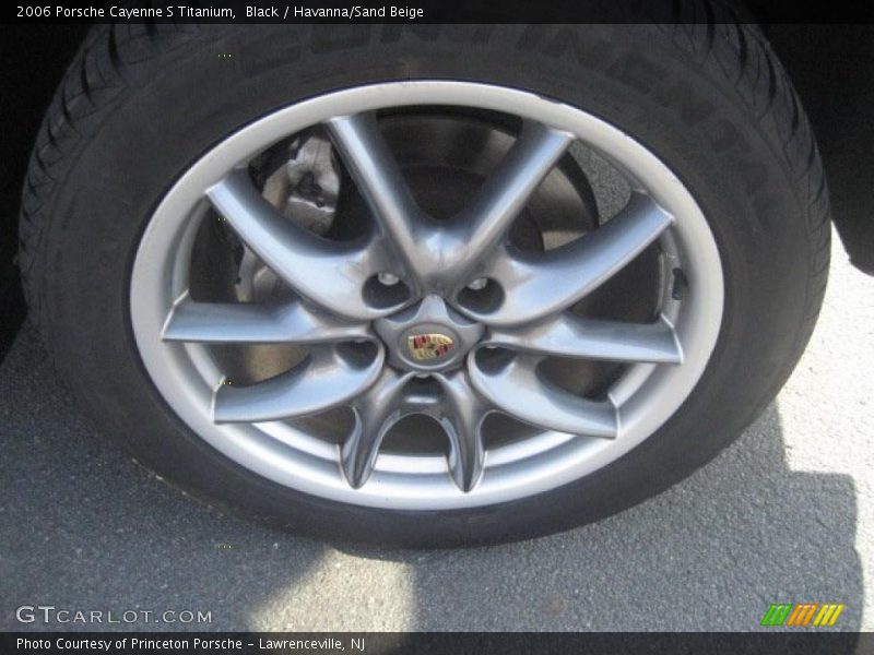 Black / Havanna/Sand Beige 2006 Porsche Cayenne S Titanium