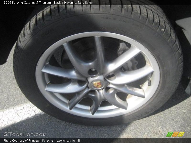 Black / Havanna/Sand Beige 2006 Porsche Cayenne S Titanium