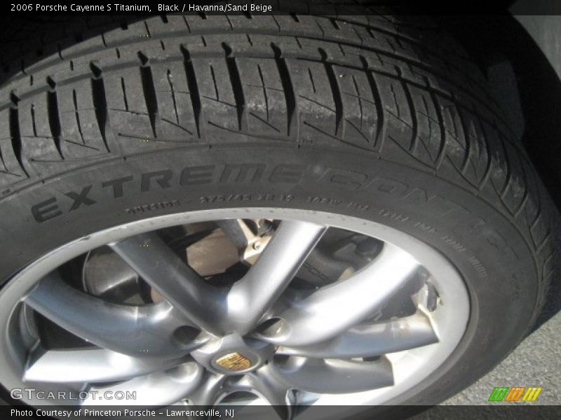 Black / Havanna/Sand Beige 2006 Porsche Cayenne S Titanium