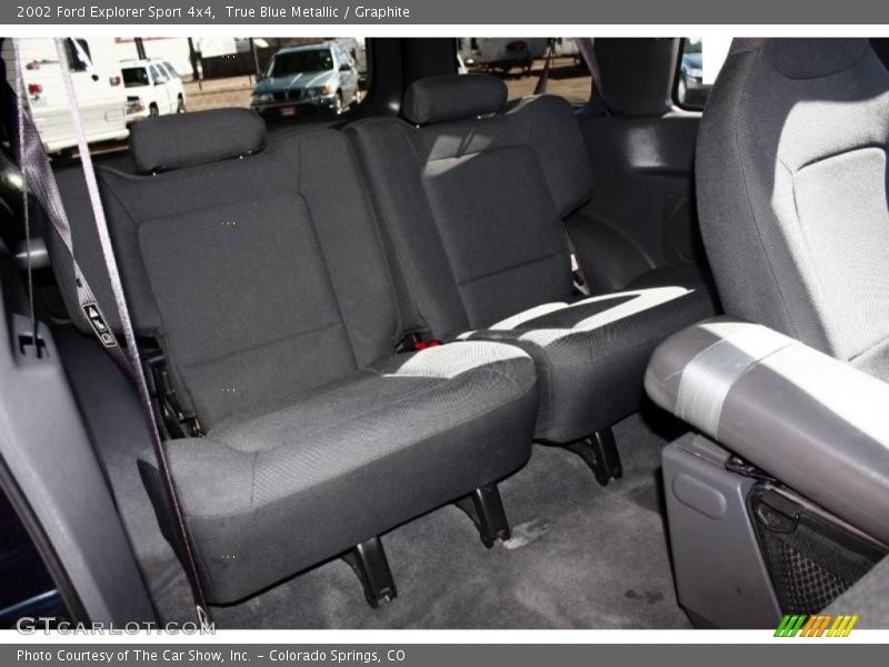True Blue Metallic / Graphite 2002 Ford Explorer Sport 4x4