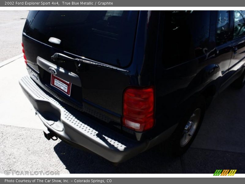 True Blue Metallic / Graphite 2002 Ford Explorer Sport 4x4