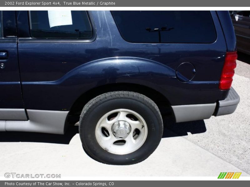 True Blue Metallic / Graphite 2002 Ford Explorer Sport 4x4