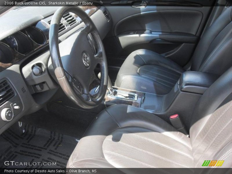 Sharkskin Metallic / Ebony 2006 Buick Lucerne CXS