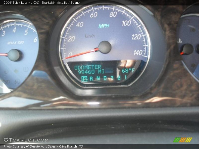 Sharkskin Metallic / Ebony 2006 Buick Lucerne CXS