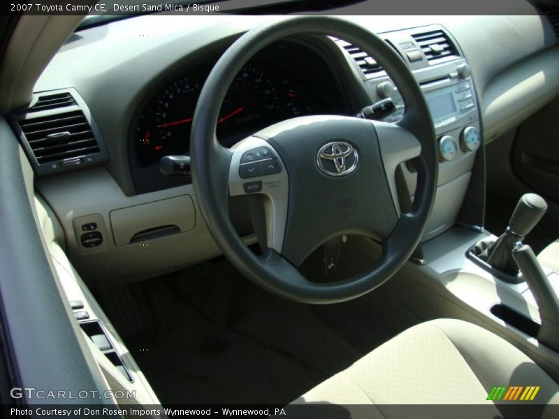 Desert Sand Mica / Bisque 2007 Toyota Camry CE