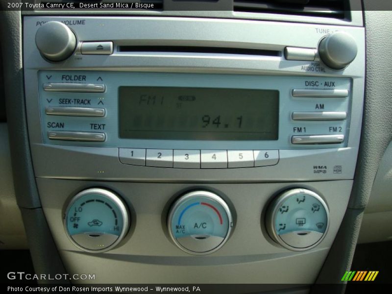 Desert Sand Mica / Bisque 2007 Toyota Camry CE