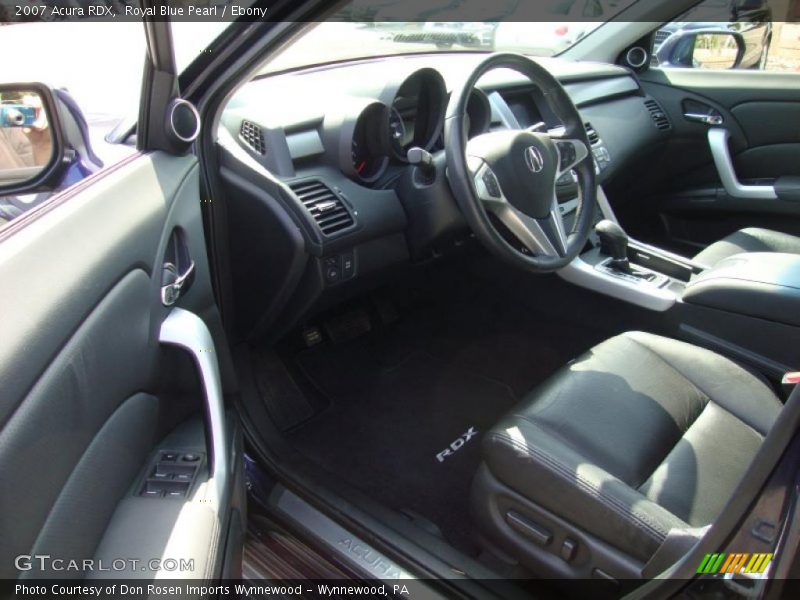 Royal Blue Pearl / Ebony 2007 Acura RDX