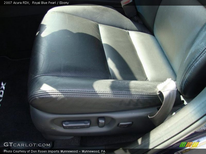 Royal Blue Pearl / Ebony 2007 Acura RDX