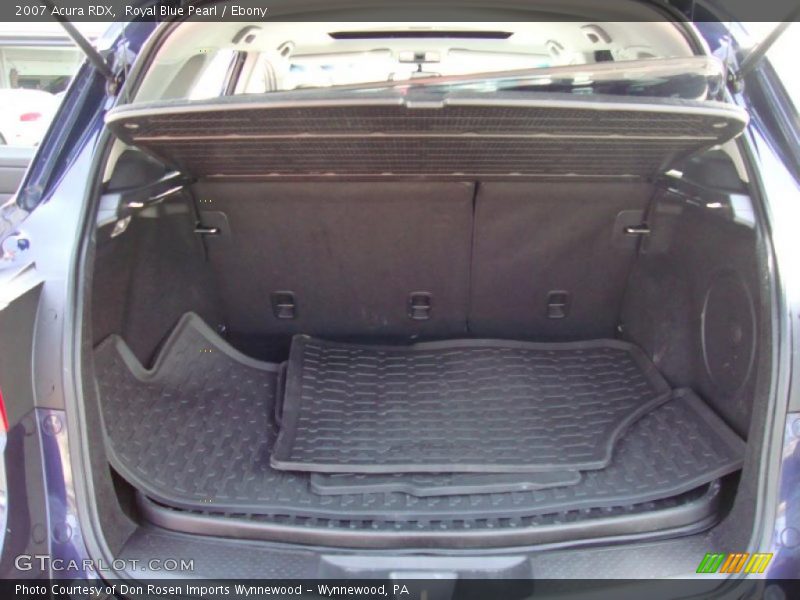 Royal Blue Pearl / Ebony 2007 Acura RDX