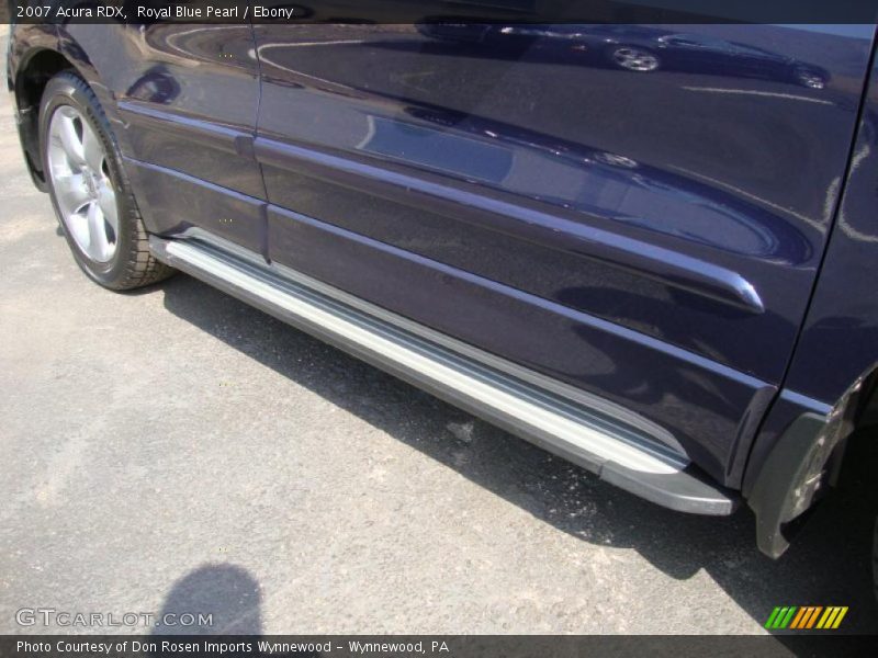 Royal Blue Pearl / Ebony 2007 Acura RDX