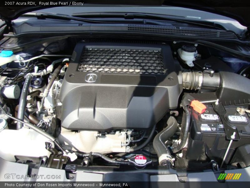 Royal Blue Pearl / Ebony 2007 Acura RDX