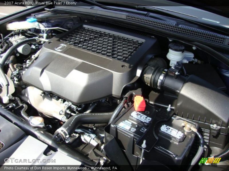Royal Blue Pearl / Ebony 2007 Acura RDX