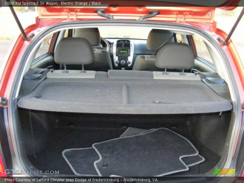 Electric Orange / Black 2008 Kia Spectra 5 SX Wagon
