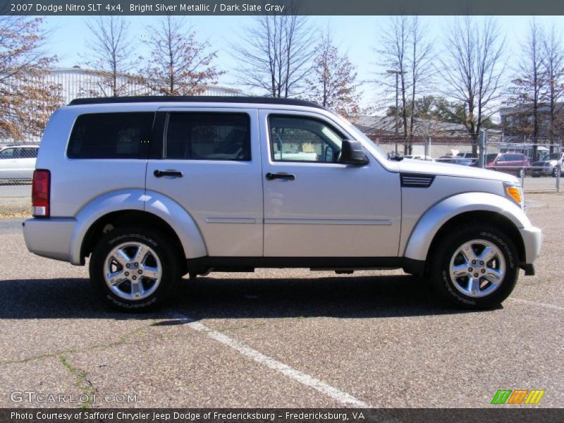 Bright Silver Metallic / Dark Slate Gray 2007 Dodge Nitro SLT 4x4