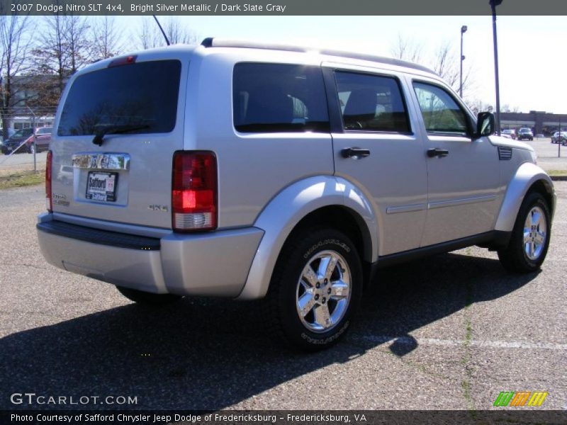 Bright Silver Metallic / Dark Slate Gray 2007 Dodge Nitro SLT 4x4